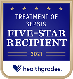 Healthgrades Five-Star Recipient for Treatment of Sepsis in 2021